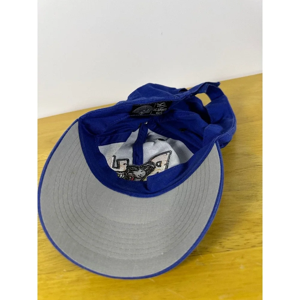 OC Sports MLB Minor League Baseball Cap Unisex One Size Blue Dog Logo Patch